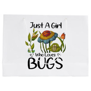 Gewoon een meisje dat van insecten houdt groot cadeauzakje