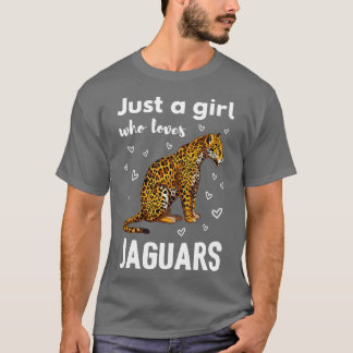 Gewoon een meisje dat van Jaguars II houdt T-shirt