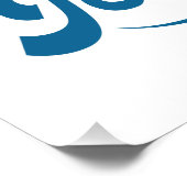 Gewoon een meisje dat van Jet Skiing PWC houdt Perfect Poster (Hoek)