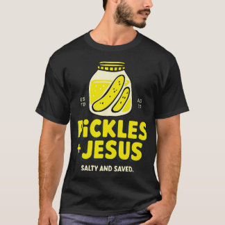 Gewoon een meisje dat van Jezus en augurken houdt T-shirt