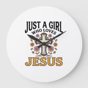 Gewoon een meisje dat van Jezus houdt Bloemkruis s Grote Klok