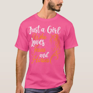 Gewoon een meisje dat van Jezus houdt en Christeli T-shirt