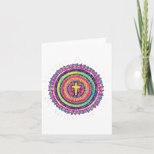 Gewoon een meisje dat van Jezus houdt en katten 3 Kaart (Voorkant)