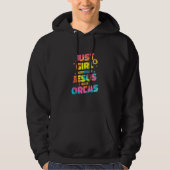 Gewoon een meisje dat van Jezus houdt en Orcas Tie Hoodie (Voorkant)