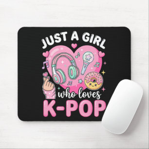Gewoon Een Meisje Dat Van K-Pop Houdt Muismat