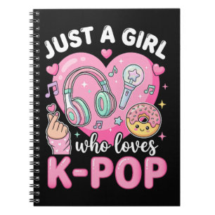 Gewoon Een Meisje Dat Van K-Pop Houdt Notitieboek