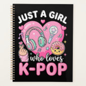 Gewoon Een Meisje Dat Van K-Pop Houdt Planner (Voorkant)
