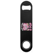 Gewoon Een Meisje Dat Van K-Pop Houdt Speed Flessenopener (Achterkant)