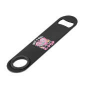 Gewoon Een Meisje Dat Van K-Pop Houdt Speed Flessenopener (Achterkant Gekanteld)