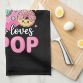 Gewoon Een Meisje Dat Van K-Pop Houdt Theedoek (Quarter Fold)