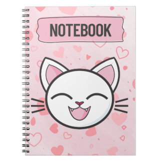 "Gewoon een meisje dat van katten houdt – Notitieb Notitieboek