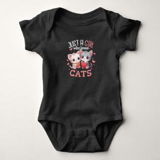 Gewoon een meisje dat van Katten houdt T-shirt Sch