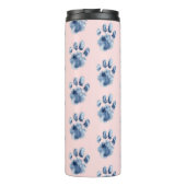 Gewoon een meisje dat van katten houdt thermosbeker (Achterkant)