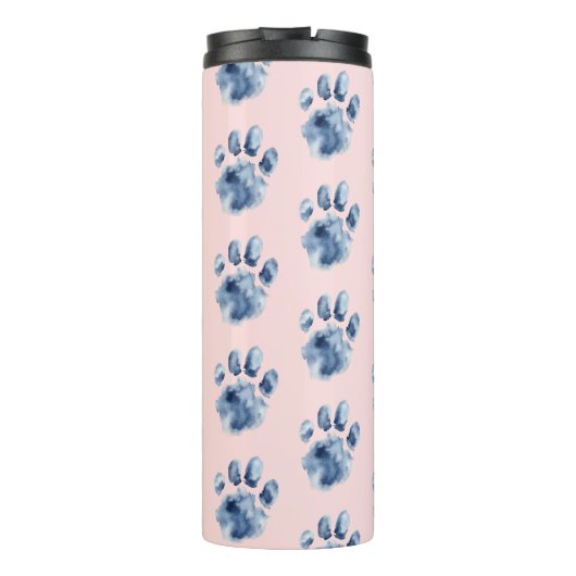 Gewoon een meisje dat van katten houdt thermosbeker (Achterkant)