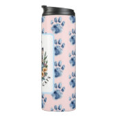 Gewoon een meisje dat van katten houdt thermosbeker (Geroteerd rechts)