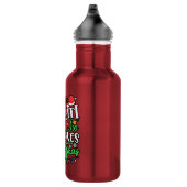 Gewoon Een Meisje Dat Van Kerst Mis Houdt Waterfles (Rechts)