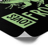 Gewoon een meisje dat van kikkers houdt... met kik poster (Hoek)