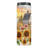 Gewoon een meisje dat van kippen houdt thermosbeker (Achterkant)