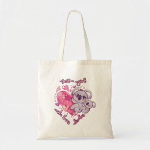 Gewoon een meisje dat van Koalas houdt Tote Bag