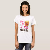 Gewoon een meisje dat van Kombucha Tea Kawaii houd T-shirt
