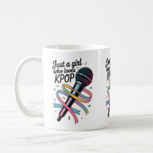 Gewoon een meisje dat van Kpop houdt Koffiemok