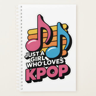 Gewoon een meisje dat van Kpop houdt Planner