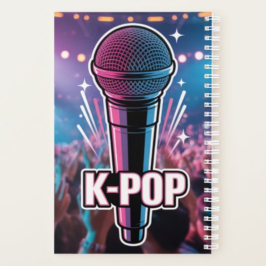 Gewoon een meisje dat van Kpop houdt Planner (Achterkant)