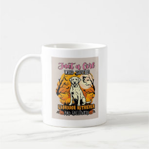 Gewoon een meisje dat van Labrador Retriever Hallo Koffiemok