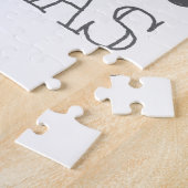 Gewoon een meisje dat van Llamas houdt Legpuzzel (Zijkant)