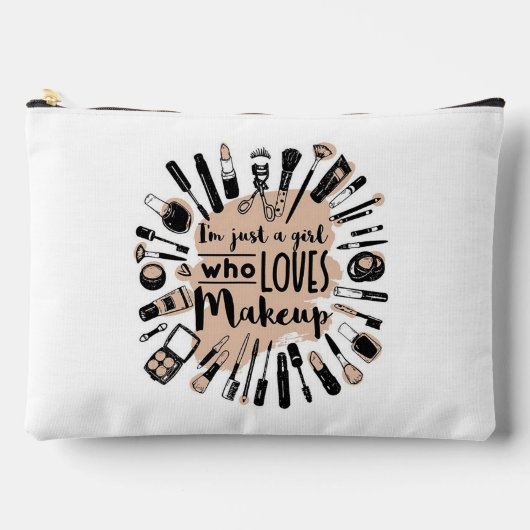 Gewoon een meisje dat van make-up houdt etui (Voorkant)