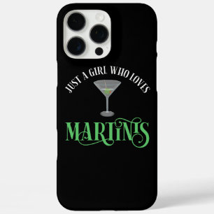 Gewoon Een Meisje Dat Van Martinis Houdt iPhone 16 Pro Max Hoesje