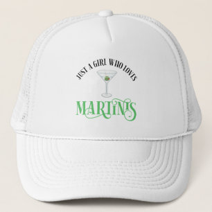 Gewoon Een Meisje Dat Van Martinis Houdt Trucker Pet