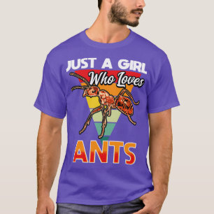 Gewoon Een Meisje Dat Van Mieren Houdt T-shirt