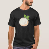 Gewoon een meisje dat van Mozzarella houdt T-shirt (Voorkant)