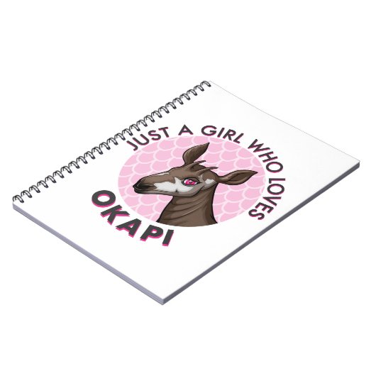 Gewoon een meisje dat van Okapi houdt, Okapi Obses Notitieboek (Linkerzijde)