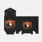 gewoon een meisje dat van paarden houdt bedankdoosjes (Uitgevouwen)