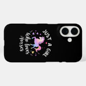 Gewoon Een Meisje Dat Van Paarden Houdt Case-Mate iPhone Case (Achterkant (horizontaal))