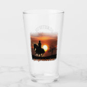 gewoon een meisje dat van paarden houdt glas (Voorkant)