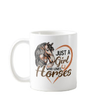 Gewoon een meisje dat van paarden houdt, hartpaard