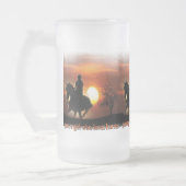 gewoon een meisje dat van paarden houdt matglas bierpul (Links)