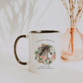 Gewoon een meisje dat van paarden houdt | Monogram Mok