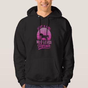 Gewoon een meisje dat van Paarden houdt, Paardeng Hoodie