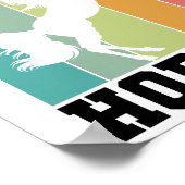 Gewoon een meisje dat van Paarden houdt | Paardenm Poster (Hoek)