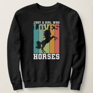 Gewoon een meisje dat van Paarden houdt Paardenm Trui