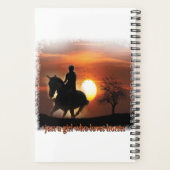 gewoon een meisje dat van paarden houdt planner (Achterkant)