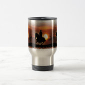 gewoon een meisje dat van paarden houdt reisbeker (Center)