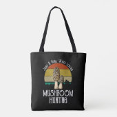 Gewoon een meisje dat van paddenstoeljacht houdt - tote bag (Achterkant)