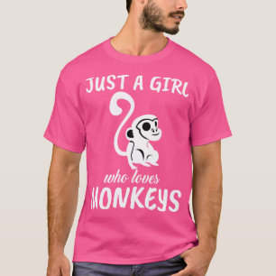 Gewoon een meisje dat van Panda-Beren houdt T-shirt