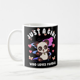 gewoon een meisje dat van panda houdt koffiemok