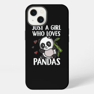 Gewoon Een Meisje Dat Van Panda's Houdt Grappig Pa iPhone 13 Hoesje